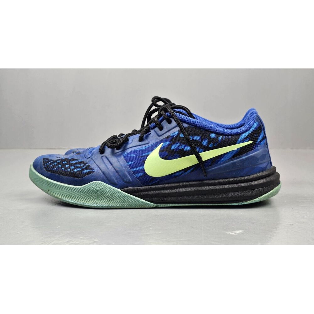Nike Kobe Bryantโ Basketball Shoes GS 7Y. Mentality Blue Volt Sneaker 705387-401